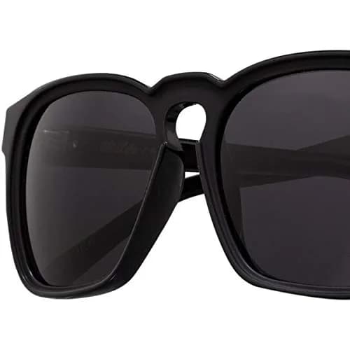 VonZipper Levee Sunglasses Black Gloss Frame / Wildlife Vintage Grey Polarized Lenses | Impact-Resistant Italy-Made thumbnail 4