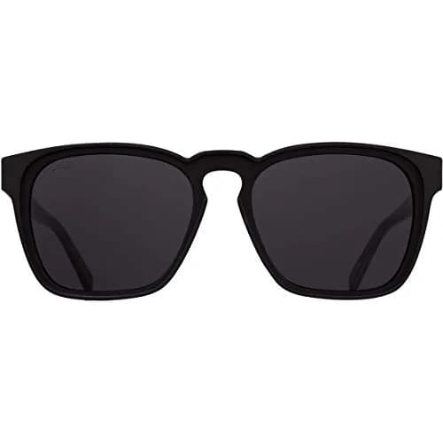 VonZipper Levee Sunglasses Black Gloss Frame / Wildlife Vintage Grey Polarized Lenses | Impact-Resistant Italy-Made thumbnail 3