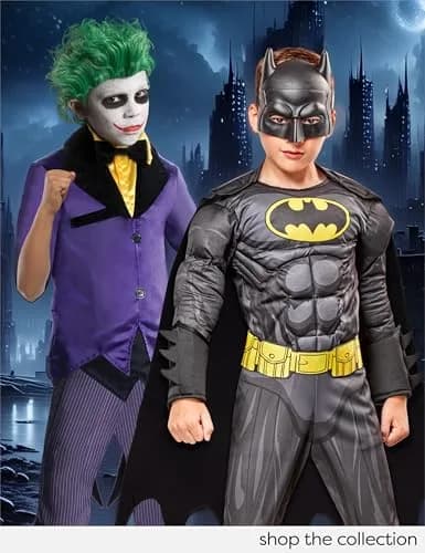 Rubies DC Comics Batman Deluxe Muscle Chest Costume for Kids, Boys Small (4-6 Years) | Officially Licensed Superhero Outfit thumbnail 7
