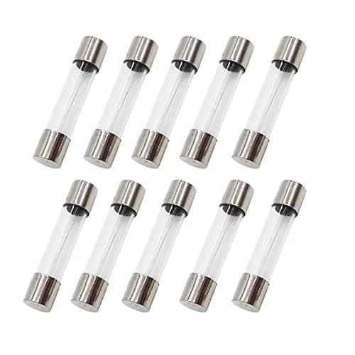 COMPSTUDIO 5A 250V Glass Fuse 6x30mm | Fast-Blow Circuit Protection for Home & Equipment thumbnail 1