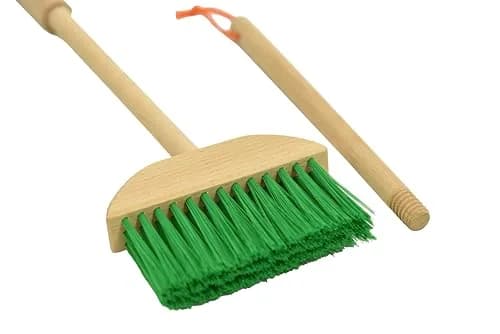 G & F Products Kids Wooden Cleaning Set 6 Pieces | Pretend-Play Housekeeping Toy for Toddlers & Kids, Multicolor thumbnail 5