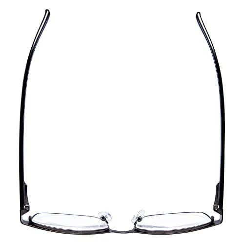 EYEGUARD Metal Deluxe Rectangular Reading Glasses 1.75 Diopters | Professional Look for Men thumbnail 5