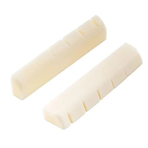 Musiclily Pro 44mm Flat Bottom Bone Nut 44x5x9.3mm | Standard LP Style Guitar Part thumbnail 5