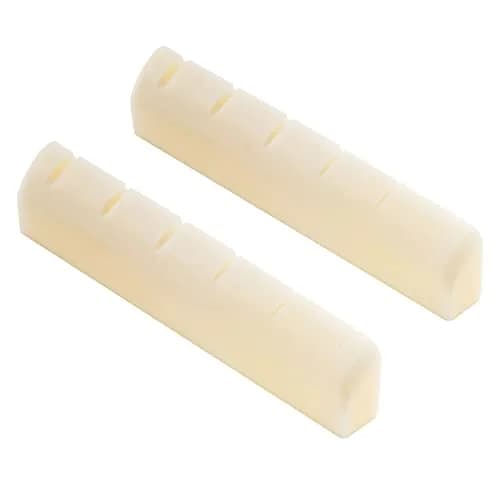 Musiclily Pro 44mm Flat Bottom Bone Nut 44x5x9.3mm | Standard LP Style Guitar Part thumbnail 3