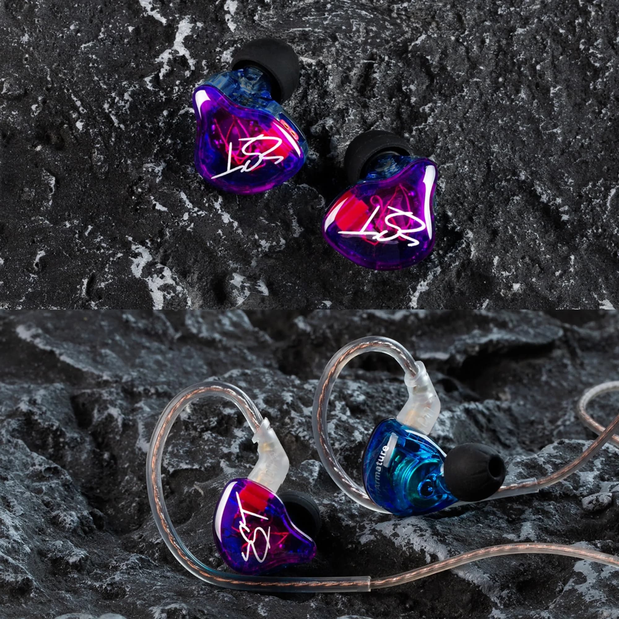 YINYOO KZ-ZST Hybrid In-Ear Monitor Headphones 1BA+1DD 10mm Driver | HiFi Wired Earbuds with Detachable Cable - view 7