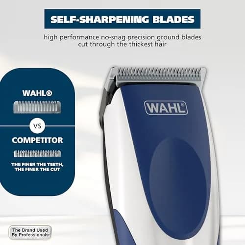 Wahl Color Pro Cordless Rechargeable Hair Clipper & Trimmer 9649P | 0.5mm - 25mm Cutting Lengths thumbnail 4