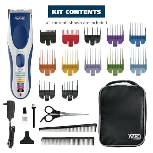 Wahl Color Pro Cordless Rechargeable Hair Clipper & Trimmer 9649P | 0.5mm - 25mm Cutting Lengths thumbnail 8