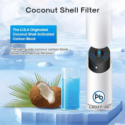 EXCELPURE Water Filter Replacement for LG LT600P | NSF Certified 2 Pack, 0.5 Micron, Removes 99.99% Sediment & Particles thumbnail 4