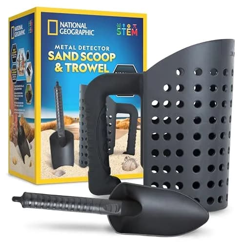 Blue Marble Metal Detector Sand Scoop & Shovel Set | Lightweight, Durable, for Treasure Hunting in India thumbnail 1