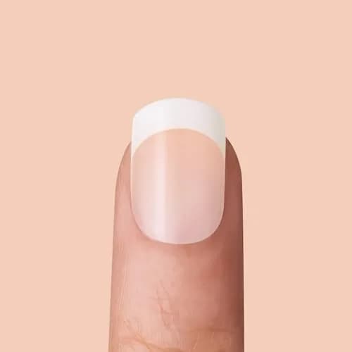 KISS Salon Acrylic Press-On Nails Power Play Pink Real Short Squoval Shape | 28 Nails, 2g Glue, File & Stick Included thumbnail 4