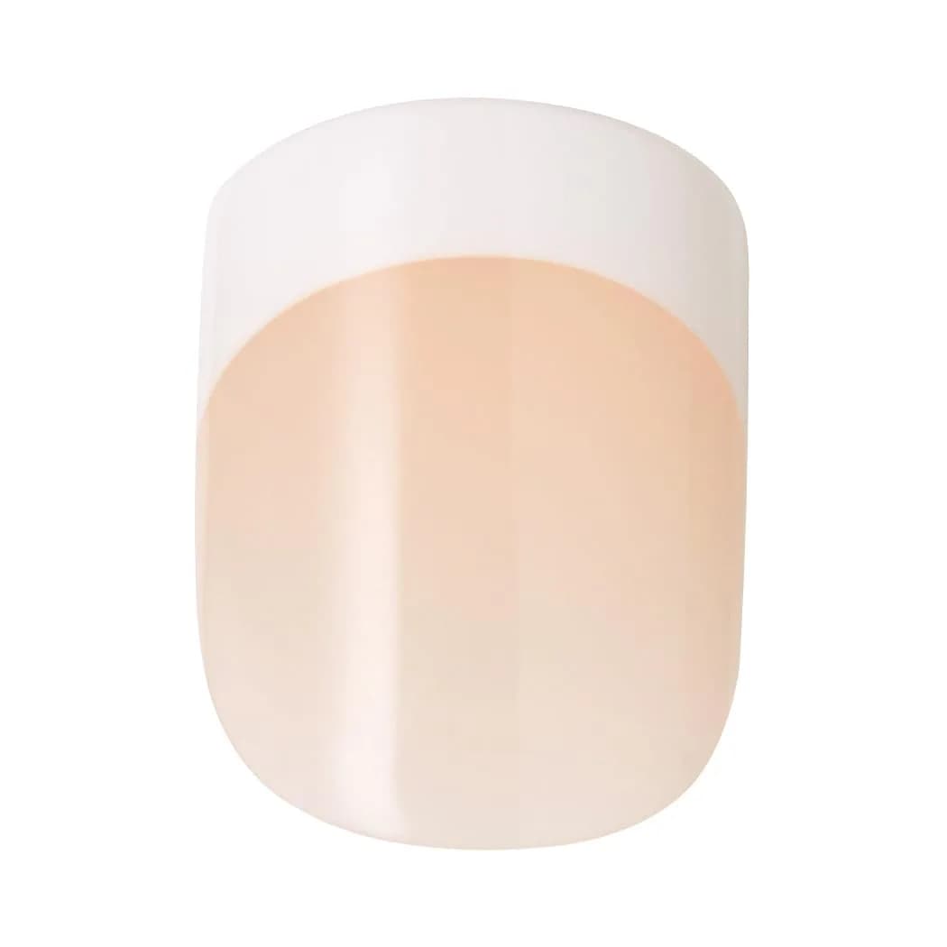 KISS Salon Acrylic Press-On Nails Power Play Pink Real Short Squoval Shape | 28 Nails, 2g Glue, File & Stick Included - view 6