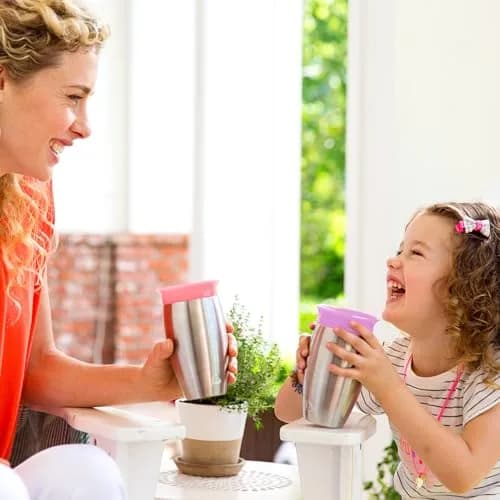 Munchkin Stainless Steel Miracle 360 Sippy Cup 296ml (10 Ounce) | Spill-Proof Toddler Cup for Ages 1+ thumbnail 5