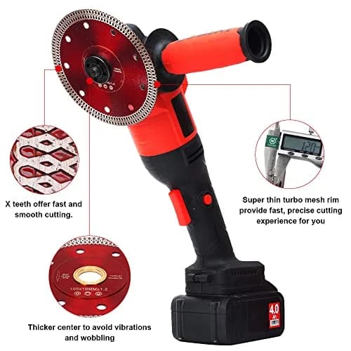 Casaverde 4 Inch Diamond Porcelain Saw Blade 105mm (4.13 inches) | Cuts Tile, Granite, Quartz thumbnail 4