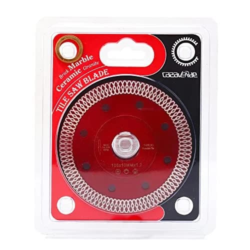 Casaverde 4 Inch Diamond Porcelain Saw Blade 105mm (4.13 inches) | Cuts Tile, Granite, Quartz thumbnail 6