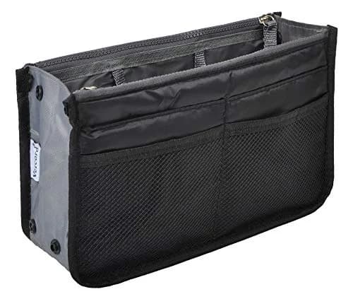 Vercord Purse Organizer Insert for Handbags Large | 13 Pockets Nylon with Adjustable Sides thumbnail 1