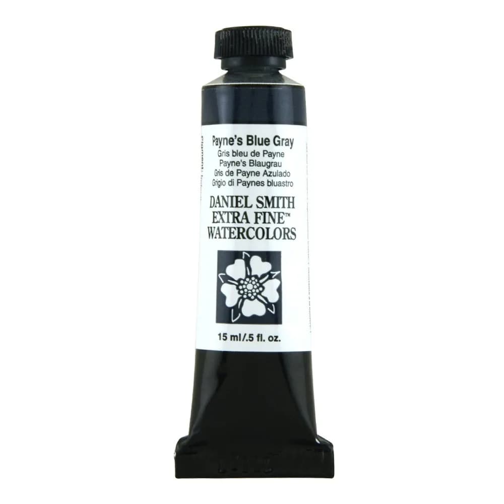 DANIEL SMITH Paynes Blue Gray Watercolor Paint 15ml Tube | ASTM D4236 Certified - main product image