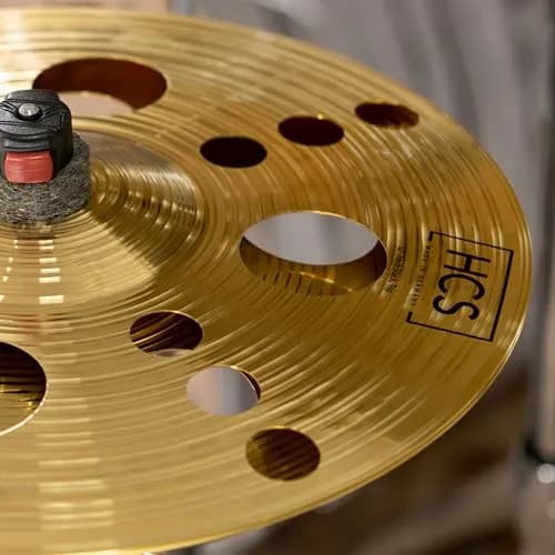 Meinl 12" Trash Stack Cymbal Pair with Holes | Brass for Drum Set, Made in Germany, 2-YEAR WARRANTY thumbnail 7