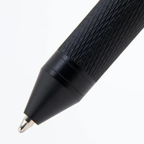 Monteverde USA Quadro 4-in-1 Multifunction Pen Black | Brass Barrel, Knurled Grip, 0.5mm Pencil & 3 Ballpoints thumbnail 8