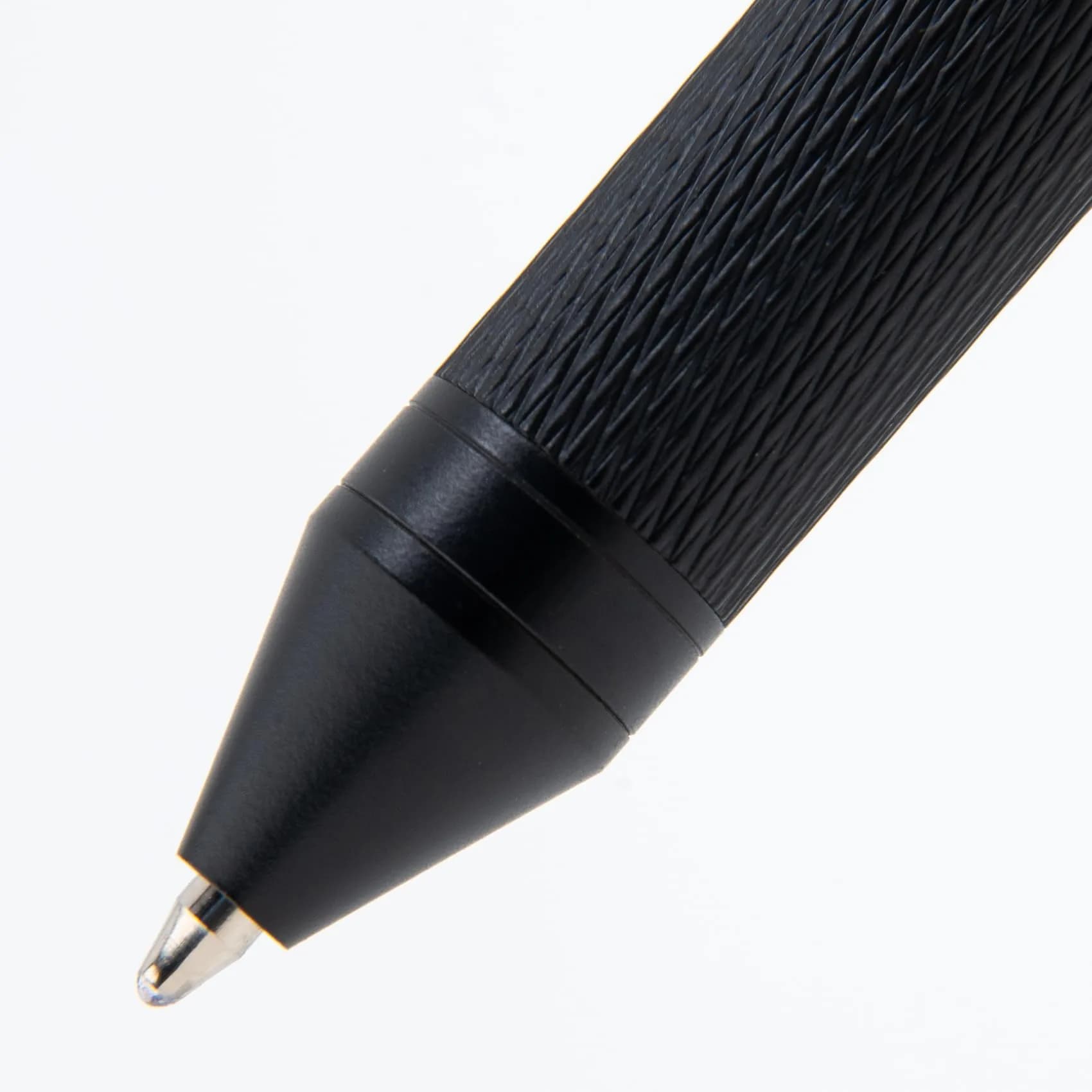 Monteverde USA Quadro 4-in-1 Multifunction Pen Black | Brass Barrel, Knurled Grip, 0.5mm Pencil & 3 Ballpoints - view 8