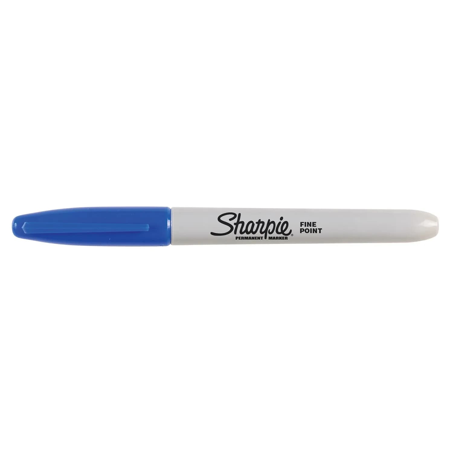 Sharpie Permanent Markers Fine Point Black & Blue 2 Count | Fade & Water Resistant Ink - view 9