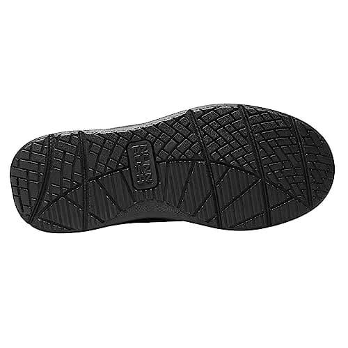 Nunn Bush Cam Oxford Casual Walking Shoe Black Tumbled Leather 9 | Comfortable Men’s Dress Shoe thumbnail 2