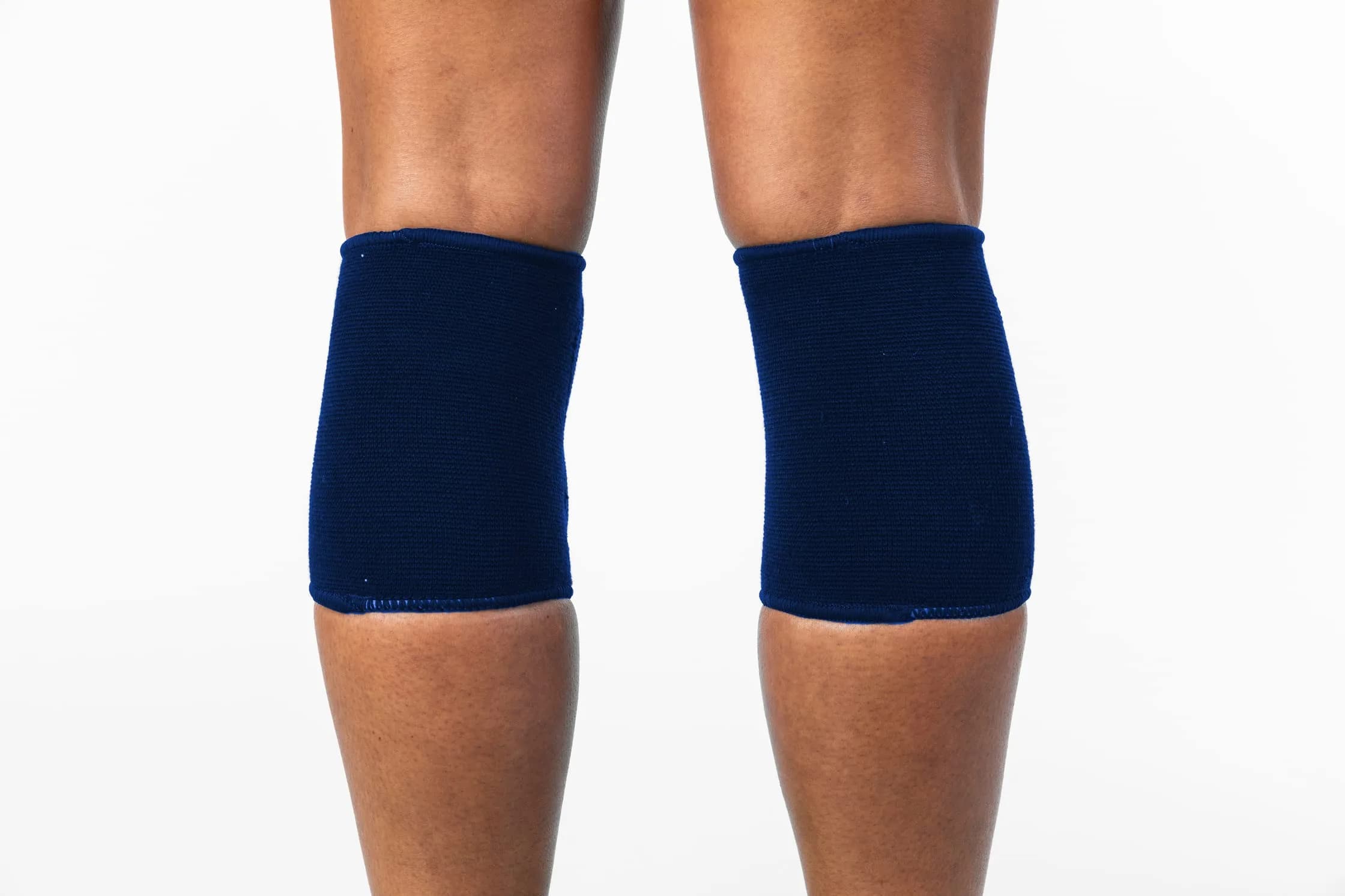 Mizuno LR6 Volleyball Kneepads - Navy Blue, Small Size | 6" Sleeve Length - view 3