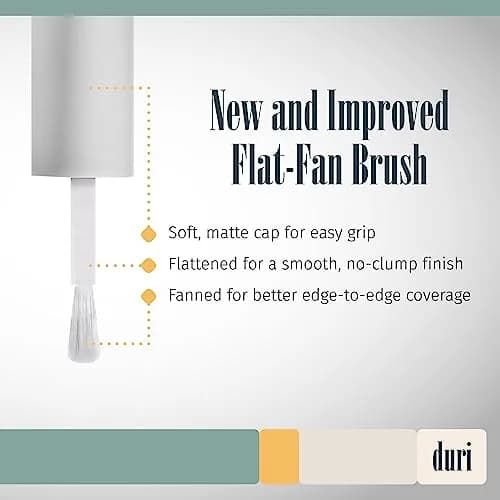 duri Nail Polish 0.5 Fl Oz | Wedding Vows Pastel Pink, Glossy Finish, Fast Drying, Vegan, Made in USA thumbnail 3