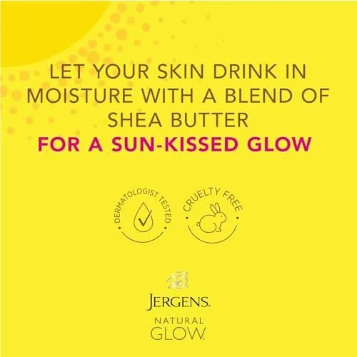 Jergens Natural Glow In Shower Lotion, Self Tanner, Medium To Deep, 222ml (7.5 Fl Oz) | Gradual Color Development thumbnail 5