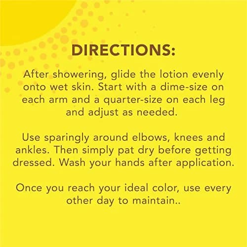 Jergens Natural Glow In Shower Lotion, Self Tanner, Medium To Deep, 222ml (7.5 Fl Oz) | Gradual Color Development thumbnail 7