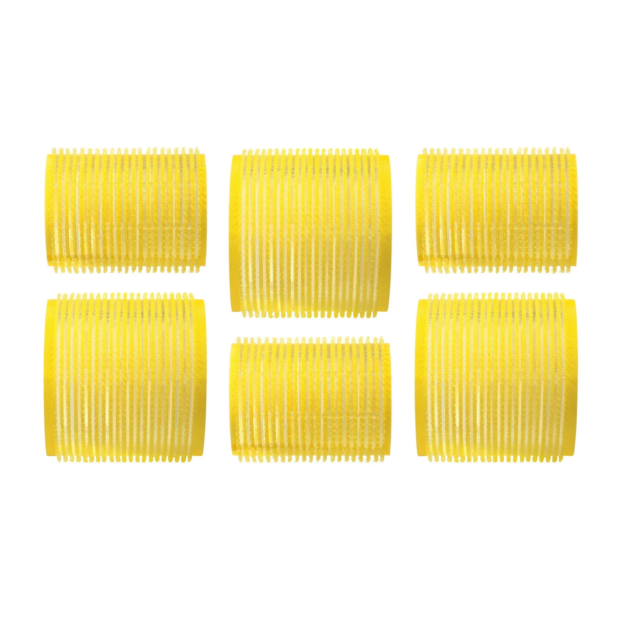 Drybar High Tops Self-Grip Rollers, 6 Pack | Mega Lift & Volume for All Hair Lengths — Yellow