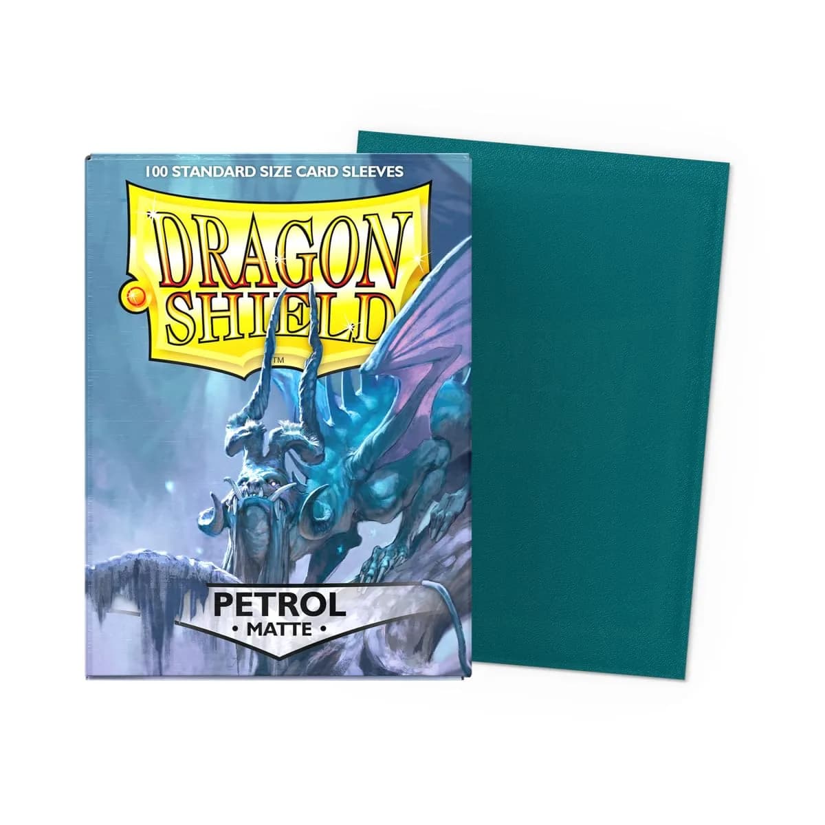 Dragon Shield Matte Standard Size Card Sleeves (100 CT, Petrol) | Non-Toxic & BPA-Free for TCGs - view 2