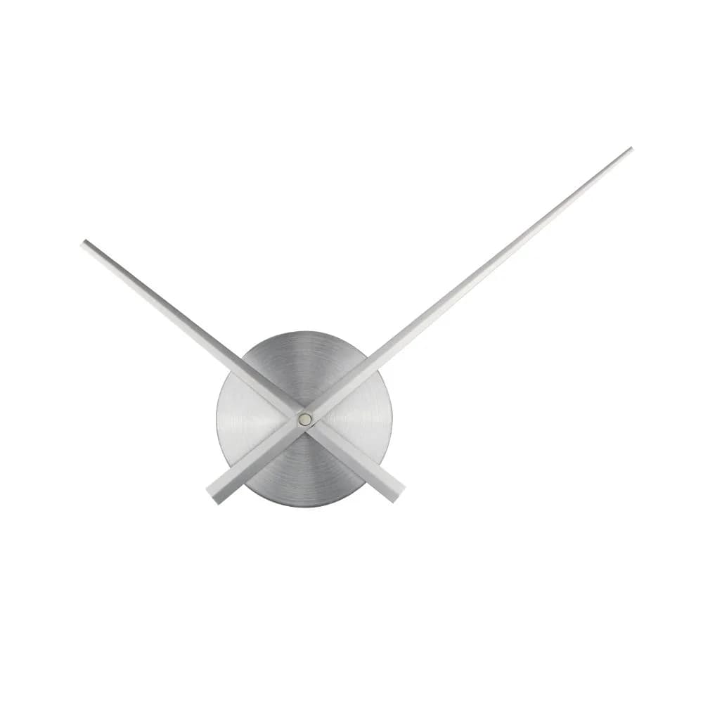 Timelike Large Wall Clock Hands Silver | 31.5cm Minute Hand, 23.5cm Hour Hand | 80.0 cm (31.5 in) Minute Hand — Silver
