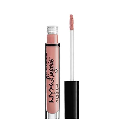 NYX PROFESSIONAL MAKEUP Lip Lingerie Matte Liquid Lipstick - Silk Indulgent 3.8ml (0.13 Fl Oz) | Plush Nude Hues for a Matte Pout thumbnail 1