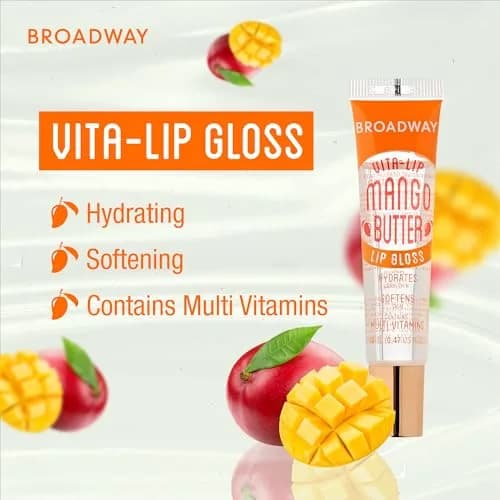 Ruby Kisses Broadway Vita-Lip Clear Lip Gloss 5 Pack (2.35 ml / 0.08 Fl Oz) | Ultra-Hydrating & Soothing Formula with Vitamin Oils thumbnail 6