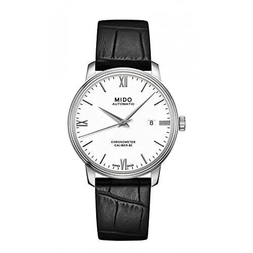 MIDO Baroncelli Chronometer Silicon Gent - Swiss Automatic Watch for Men - White Dial - Case 40mm thumbnail 1