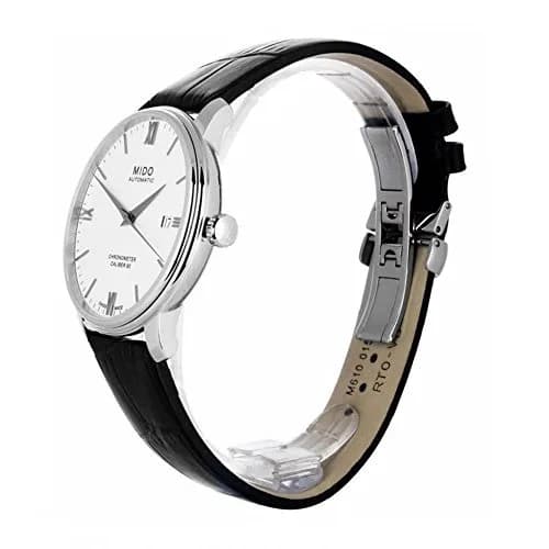 MIDO Baroncelli Chronometer Silicon Gent - Swiss Automatic Watch for Men - White Dial - Case 40mm thumbnail 2