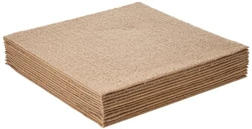Nexus Peel & Stick Carpet Tiles 12x12 Inch (30x30 cm) Tan | 12 Sq Ft Coverage Pack thumbnail 1