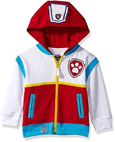 Paw Patrol Toddler Boys Ryder Costume Hoodie, Multi, 5T | Officially Licensed Nickelodeon Apparel thumbnail 3