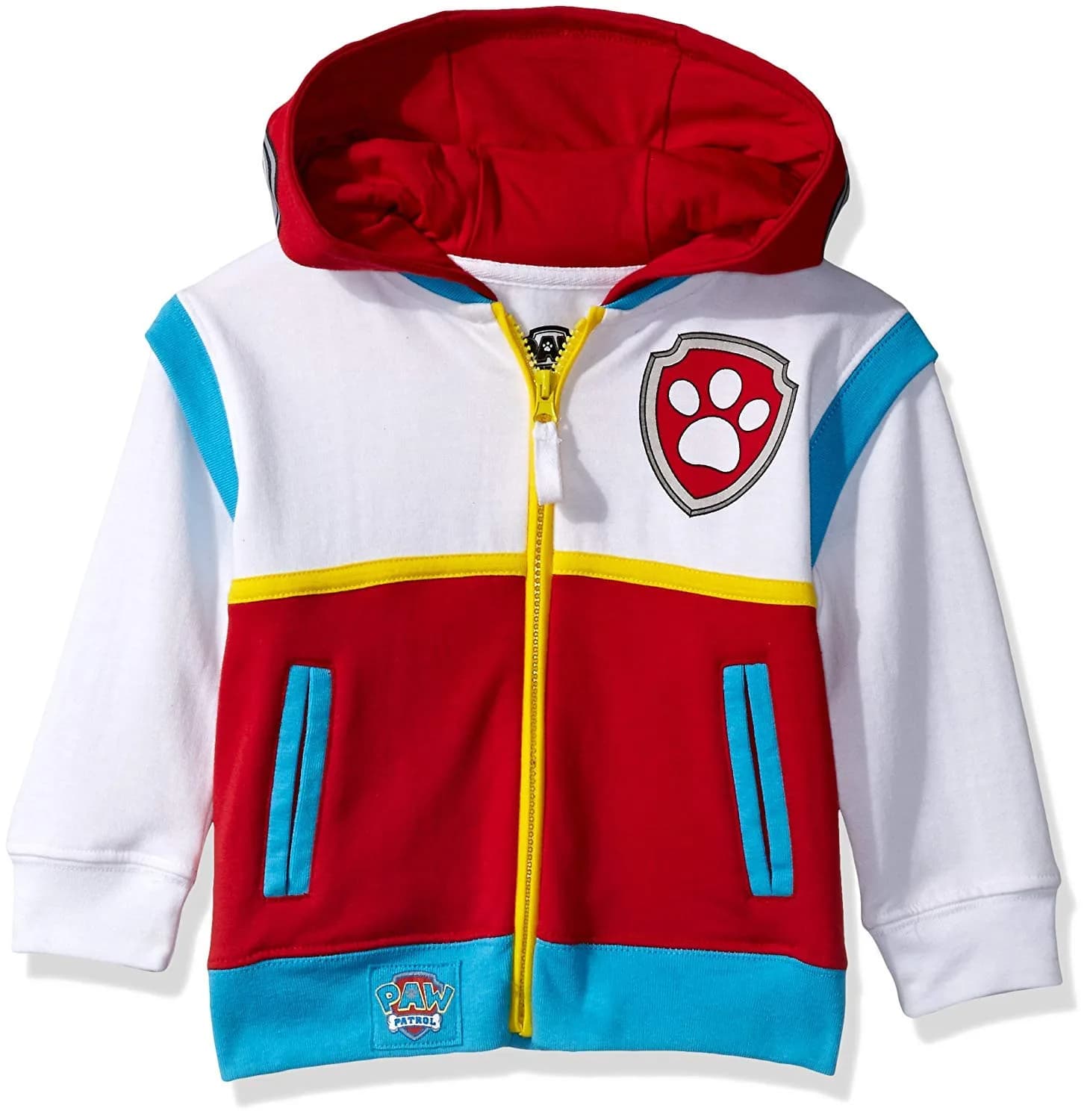 Paw Patrol Toddler Boys Ryder Costume Hoodie, Multi, 5T | Officially Licensed Nickelodeon Apparel - main product image