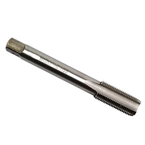 KMIAN TOOLS 12mm X 1 Metric HSS Right Hand Machine Tap | M12 x 1.0mm Thread, Plug Tap, USA Import thumbnail 1