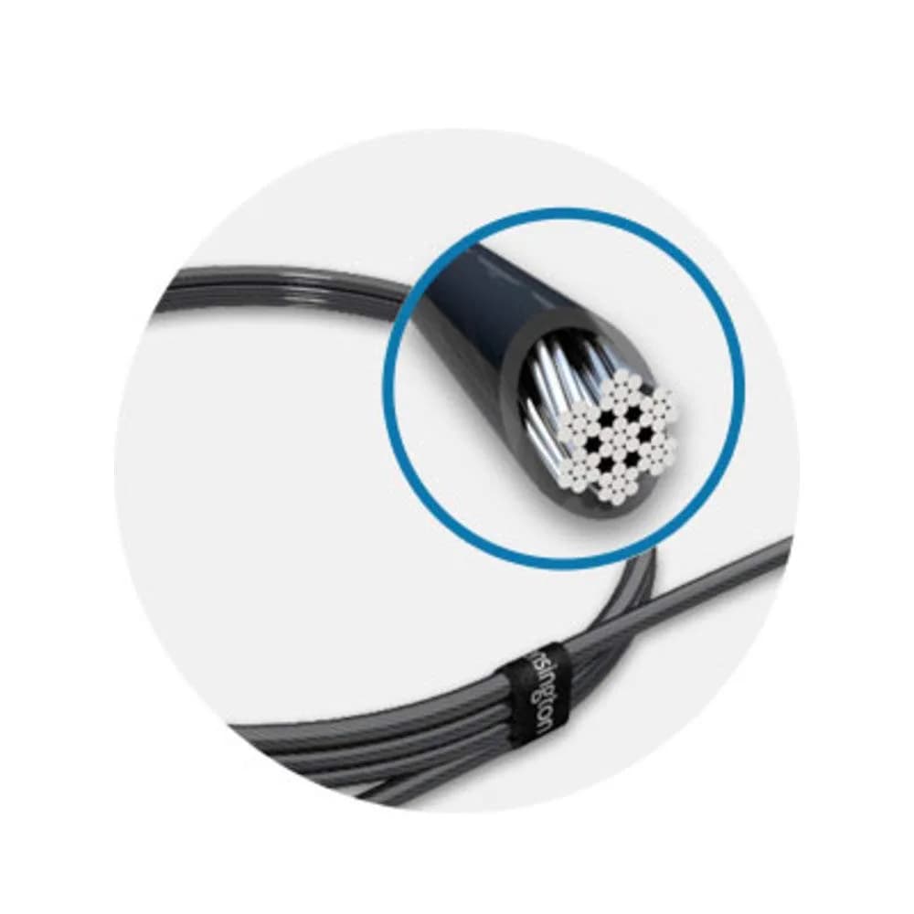 Kensington N17 Dell Laptop Lock - Keyed (K64440WW) Black & Silver | Secure Your Dell Laptop with Wedge Lock Slot - view 4