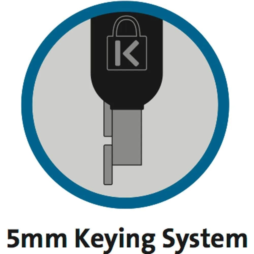 Kensington N17 Dell Laptop Lock - Keyed (K64440WW) Black & Silver | Secure Your Dell Laptop with Wedge Lock Slot - view 6