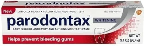 Parodontax Clean Mint Toothpaste for Bleeding Gums, 20.4ml (3.4 Ounce) | Clinically Proven to Help Reverse Gingivitis thumbnail 1