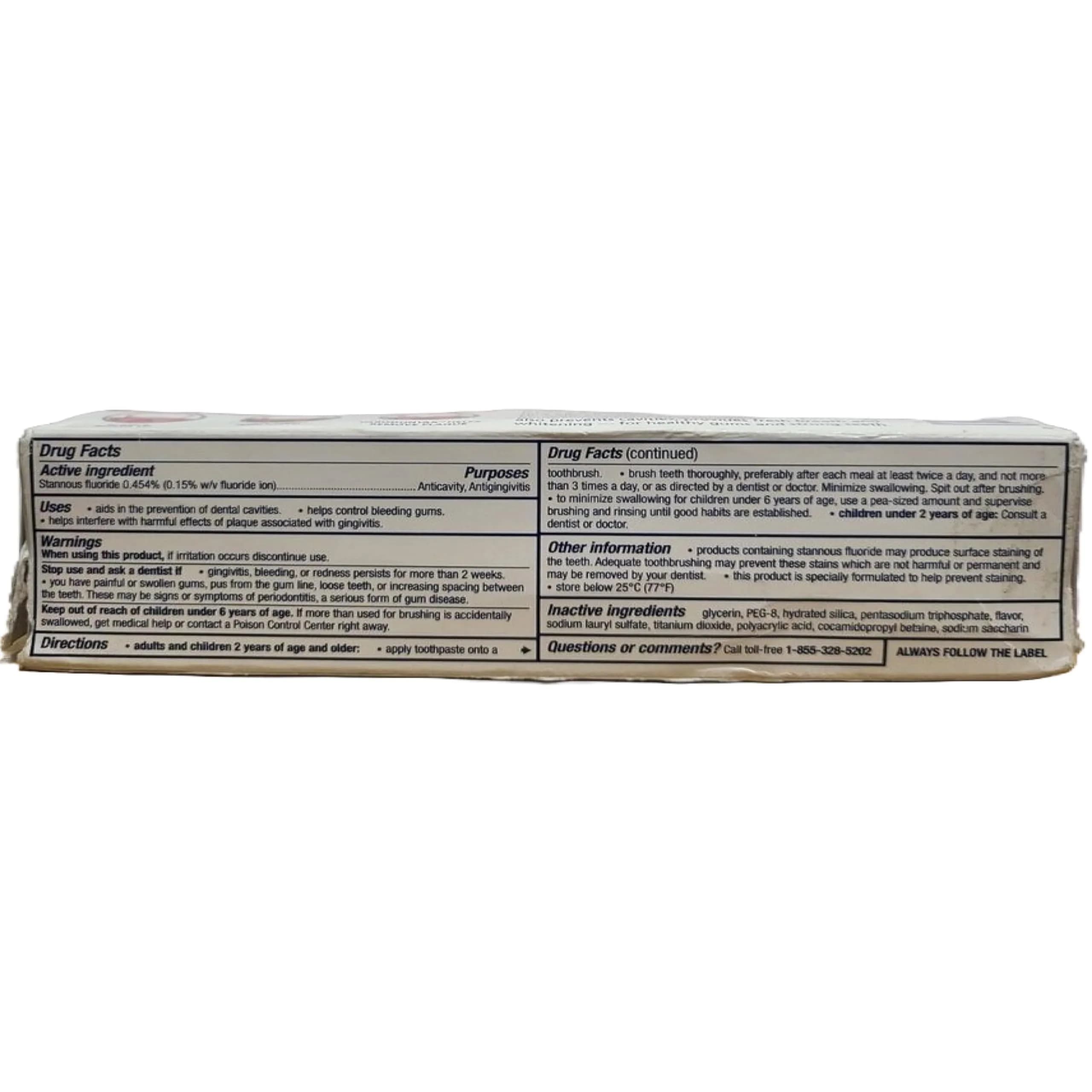 Parodontax Clean Mint Toothpaste for Bleeding Gums, 20.4ml (3.4 Ounce) | Clinically Proven to Help Reverse Gingivitis - view 8
