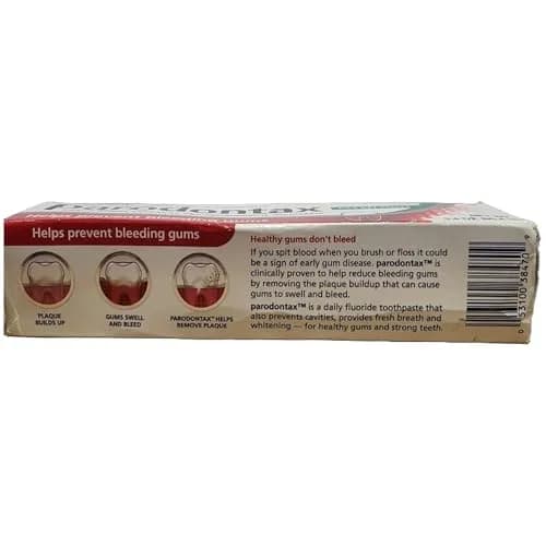 Parodontax Clean Mint Toothpaste for Bleeding Gums, 20.4ml (3.4 Ounce) | Clinically Proven to Help Reverse Gingivitis thumbnail 9