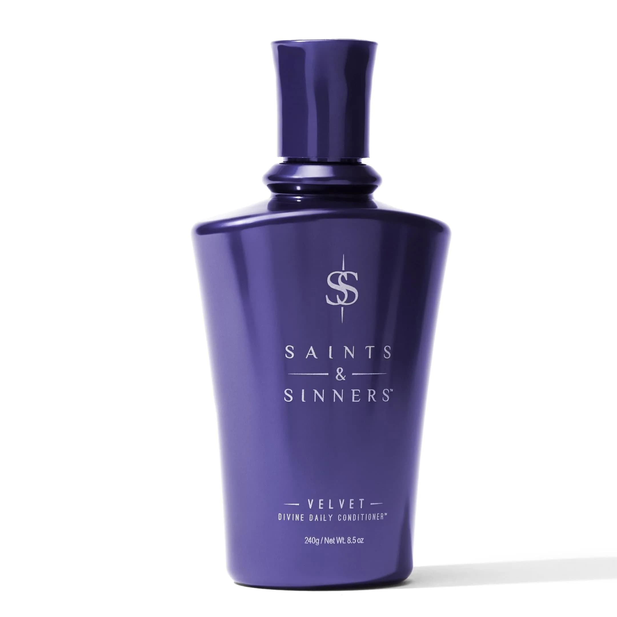 Saints & Sinners Velvet Divine Daily Conditioner 8.5 oz | Repairs & Eliminates Frizz — 8.5 Ounce