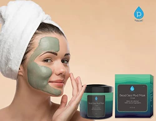 Pursonic Dead Sea Mud Mask for Face | Acne & Oily Skin | 8oz | Natural Minerals for Youthful Skin thumbnail 2
