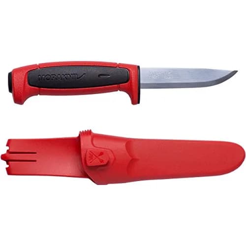Morakniv Craftline Basic 511 Fixed-Blade Knife 9.1cm (3.6 Inch) | High Carbon Steel Utility Knife with Combi-Sheath thumbnail 1