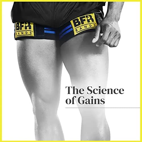 BFR BANDS Blood Flow Restriction Bands 2 Pack for Legs & Glutes, 3-Inch Wide TPE Straps | Increase Muscle Mass with Low Loads thumbnail 9
