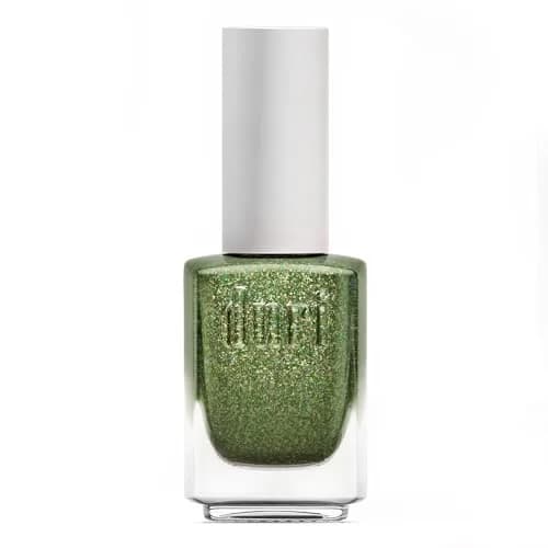 duri Nail Polish, 596 Indulge My Whim, Green Tinsle Sparkle Lacquer, Glitter Flake Topper, 13ml (0.45 Fl Oz) | Chip Resistant Finish thumbnail 1